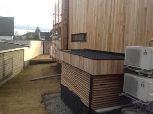 Fasade i Ceder referanseprosjekt