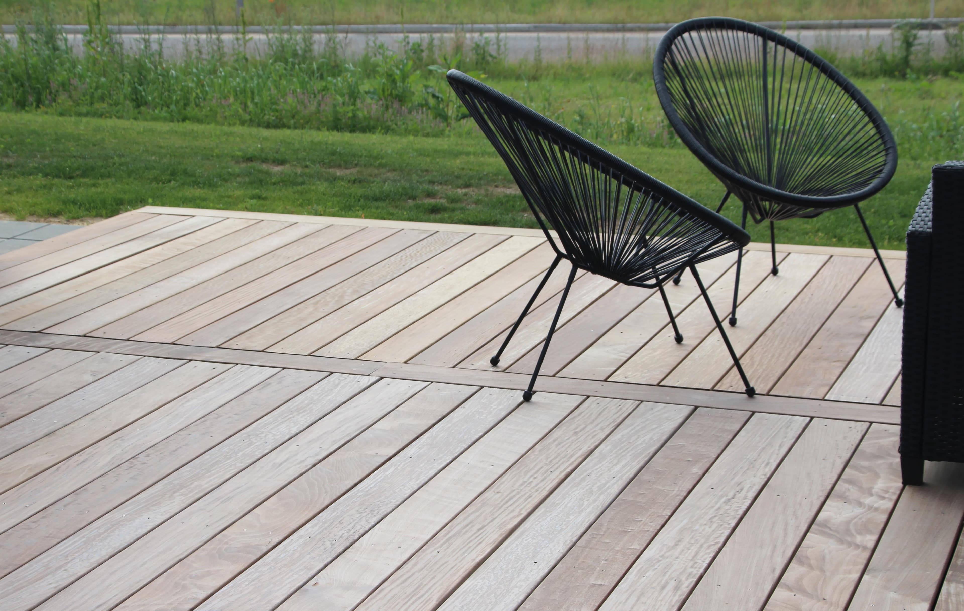 Terrassebord i IPÉ referanseprosjekt