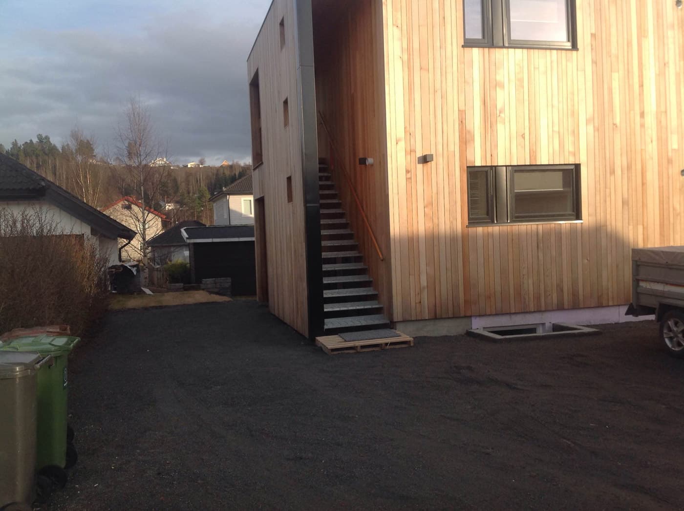 Innvendig panel i Furu referanseprosjekt